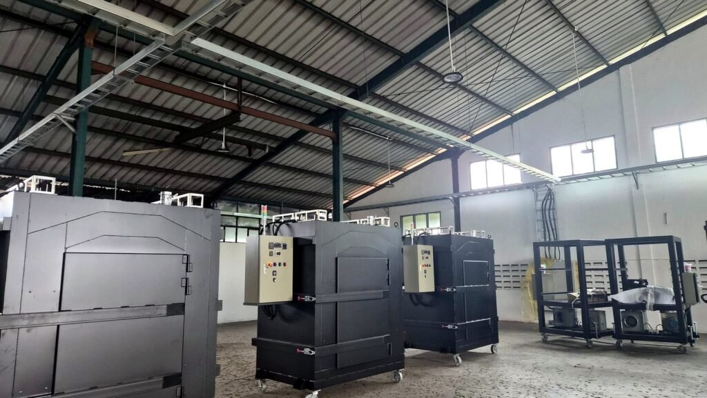 Electrical panels and equipment installed, Bandung factory